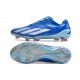 adidas X Crazyfast+ FG Royal Vivo Blanco Solar Rojo