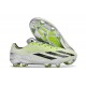 adidas X Crazyfast Strung+ FG Gris Negro Limón Lúcido