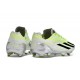 adidas X Crazyfast Strung+ FG Gris Negro Limón Lúcido