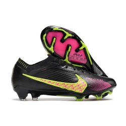 Nike Air Zoom Mercurial Vapor XV Elite FG Negro Amarillo Rosa