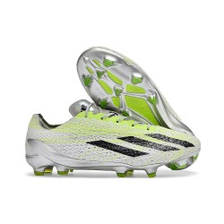 adidas X Crazyfast Strung + FG Gris Negro Limón Lúcido