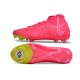 Tacos de Fútbol Nike Phantom Luna Elite FG Rosa Amarillo