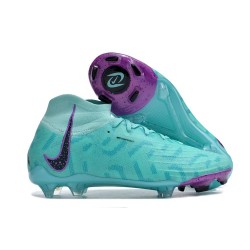 Tacos de Fútbol Nike Phantom Luna Elite FG Hyper Turq Negro Sueño Fuxia