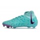 Tacos de Fútbol Nike Phantom Luna Elite FG Hyper Turq Negro Sueño Fuxia