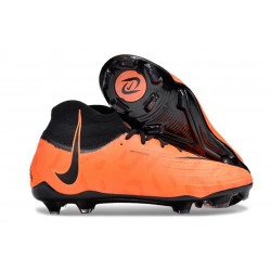 Tacos de Fútbol Nike Phantom Luna Elite FG Naranja Negro