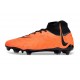 Tacos de Fútbol Nike Phantom Luna Elite FG Naranja Negro