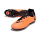Tacos de Fútbol Nike Phantom Luna Elite FG Naranja Negro