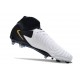 Botas Nike Phantom Luna 2 Elite FG Blanco Negro Mtlc Dorado Moneda