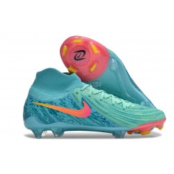 Botas Nike Phantom Luna 2 Elite FG LV8 Verde Resplandor Negro