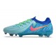 Tacos Nike Phantom Luna II Elite FG L Azul Rosa