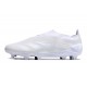 Zapatillas adidas Predator Elite Laceless FG Blanco Plateado Met