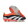 Zapatillas adidas Predator Elite Laceless FG Negro Blanco Rojo