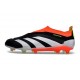 Zapatillas adidas Predator Elite Laceless FG Negro Blanco Rojo