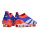 Zapatillas adidas Predator Elite Laceless FG Azul Rojo Blanco