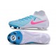 Botas Nike Phantom Luna 2 Elite FG Blanco Azul Rosa