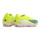 Bota de fútbol adidas X Crazyfast.1 Laceless FG Team Amarillo Solar Negro Blanco