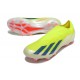 Bota de fútbol adidas X Crazyfast.1 Laceless FG Team Amarillo Solar Negro Blanco
