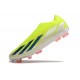 Bota de fútbol adidas X Crazyfast.1 Laceless FG Team Amarillo Solar Negro Blanco