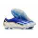 adidas X Crazyfast.1 Laceless FG Messi Lucid Azul Azul Burst Blanco