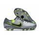 Nike Tiempo Legend 10 Elite FG Gris Negro Verde