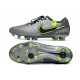 Nike Tiempo Legend 10 Elite FG Gris Negro Verde