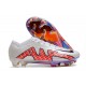 Nike Mercurial Zoom 15 Elite FG Blanco Negro Leche De Coco