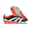adidas Predator Elite L FG Bota Negro Blanco Rojo