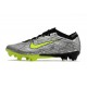 Nike Zoom Mercurial Vapor 15 Elite FG Plateado Metalizado Negro Verde