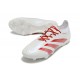 adidas Predator Elite L FG Bota Blanco Rojo