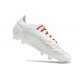 adidas Predator Elite L FG Bota Blanco Rojo