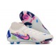 Botas Nike Phantom Luna 2 Elite FG Blanco Rosa Azul