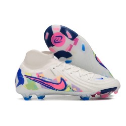 Botas Nike Phantom Luna 2 Elite FG Blanco Rosa Azul
