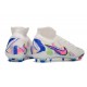 Botas Nike Phantom Luna 2 Elite FG Blanco Rosa Azul