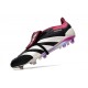 adidas Predator 30 Elite Tongue FG Negro Blanco Violeta