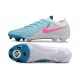 Tacos Nike Phantom Luna II Elite FG L Blanco Azul Rosa