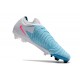 Tacos Nike Phantom Luna II Elite FG L Blanco Azul Rosa