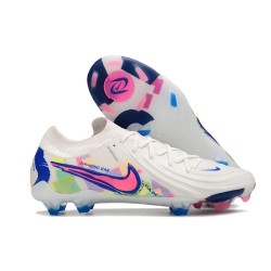 Tacos Nike Phantom Luna II Elite FG L Blanco Rosa Azul
