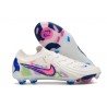 Tacos Nike Phantom Luna II Elite FG L Blanco Rosa Azul