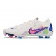 Tacos Nike Phantom Luna II Elite FG L Blanco Rosa Azul