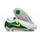 Tacos Nike Phantom Luna II Elite FG L Blanco Verde