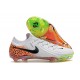 Tacos Nike Phantom Luna II Elite FG L Blanco Negro Naranja