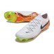 Tacos Nike Phantom Luna II Elite FG L Blanco Negro Naranja
