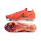 Tacos Nike Phantom Luna II Elite FG L Carmesí Vivo Blanco