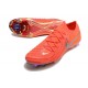 Tacos Nike Phantom Luna II Elite FG L Carmesí Vivo Blanco