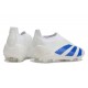 Zapatillas adidas Predator Elite Laceless FG Blanco Azul