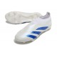 Zapatillas adidas Predator Elite Laceless FG Blanco Azul
