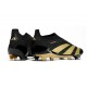 Zapatillas adidas Predator Elite Laceless FG Negro Oro