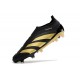 Zapatillas adidas Predator Elite Laceless FG Negro Oro