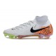 Botas Nike Phantom Luna 2 Elite FG Blanco Negro Naranja