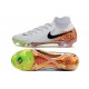 Botas Nike Phantom Luna 2 Elite FG Blanco Negro Naranja